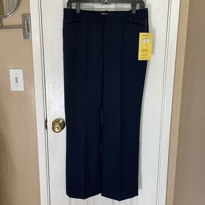 Coldwater Creek Women’s Navy Blue Dress Pants Size 4P NWT